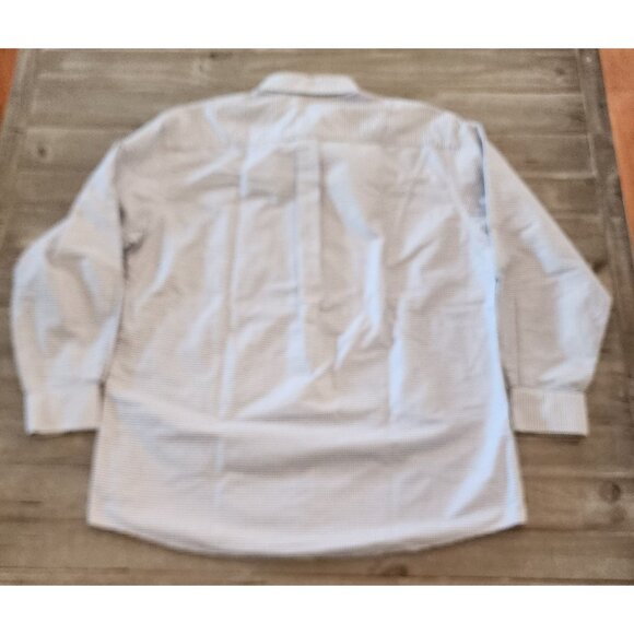 Jos. A. Bank Travelers Collection Mens Checkered Button-Down Shirt L 100% Cotton - Picture 9 of 10